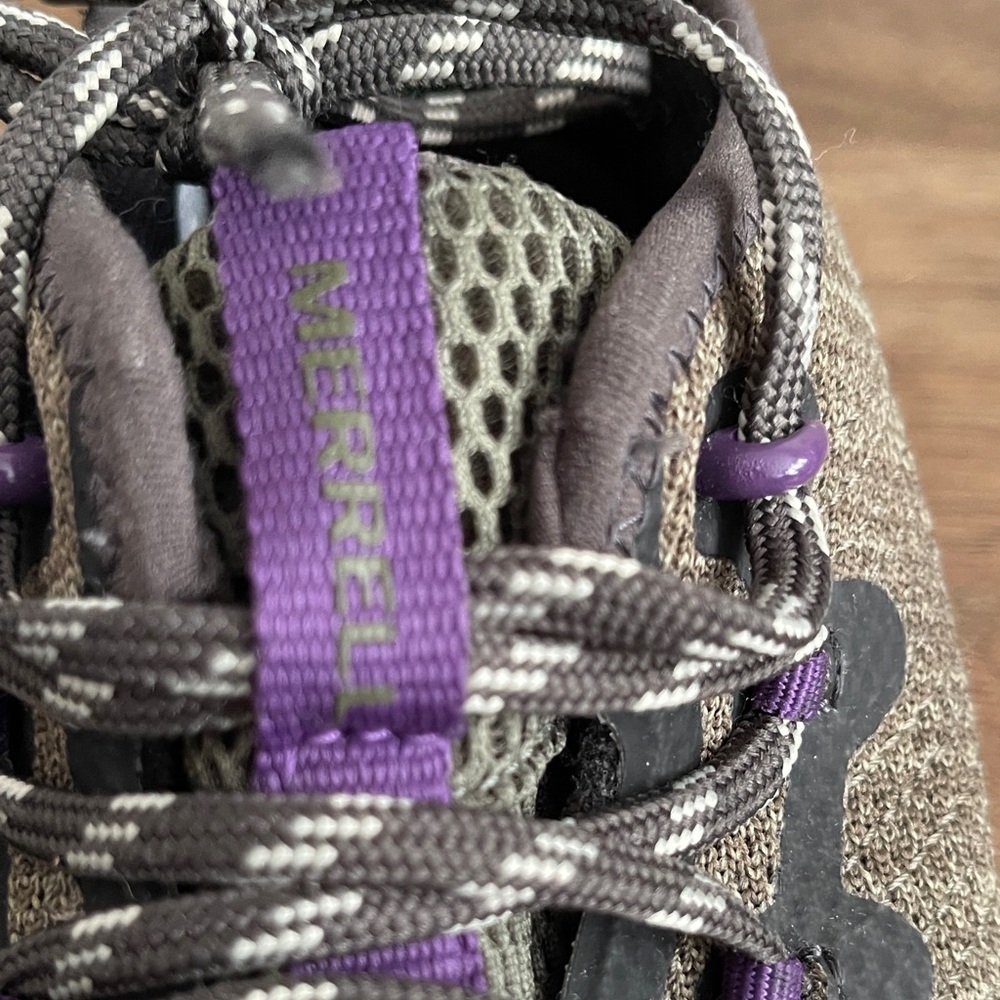 Merrell Women's Sneakers in Green and Purple - Picture 2 of 8